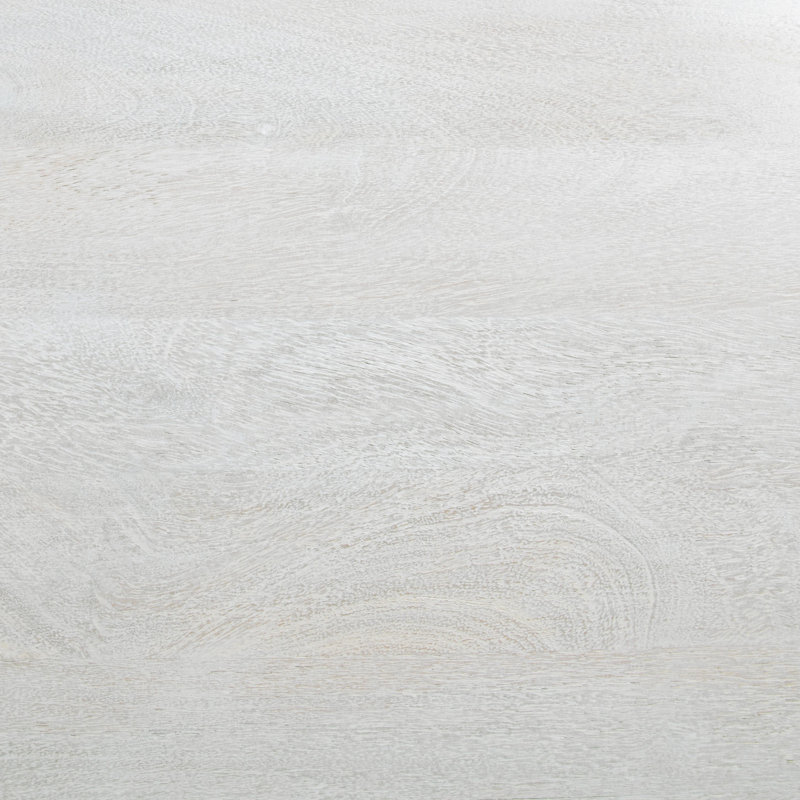 Norwood Mango Wood Cabinet, White Wash