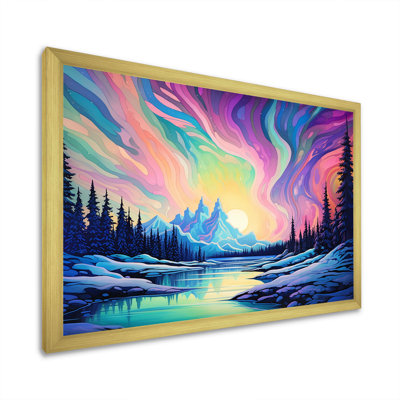 " Kawaii Borealis Lamdscape I "