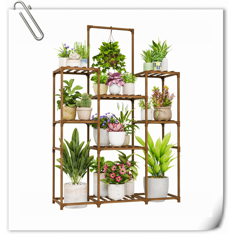 Support pour plante d'intérieur ou d'extérieur pour grande plante