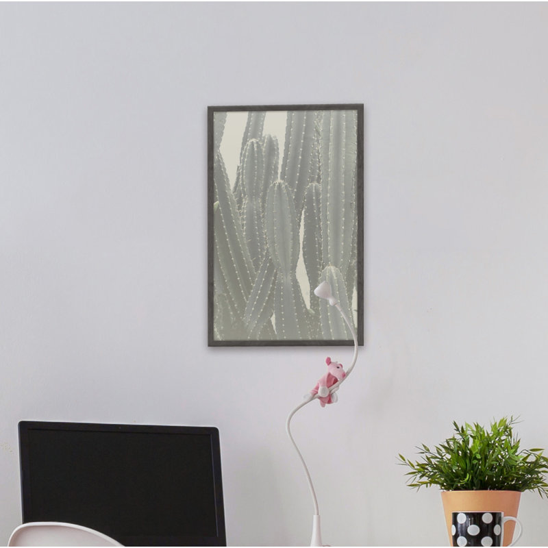 Tall Cactus - Single Picture Frame Print, 61 cm H x 41 cm W