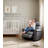 37.4" Wide Oversized Recliner Chair, PU Leather Manual Recliner with 1.5X Sponge Filling-2031340050
