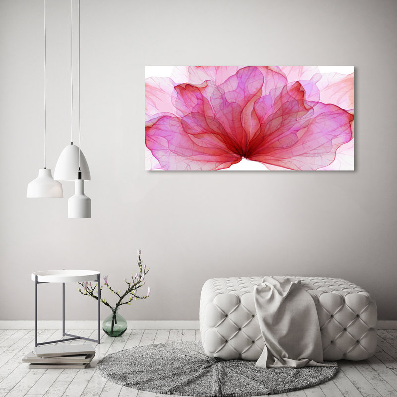 Pink Flower - Wrapped Canvas Print