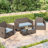 Outdoor Seat Cushions 3” Replacement Cushions Set-699740662