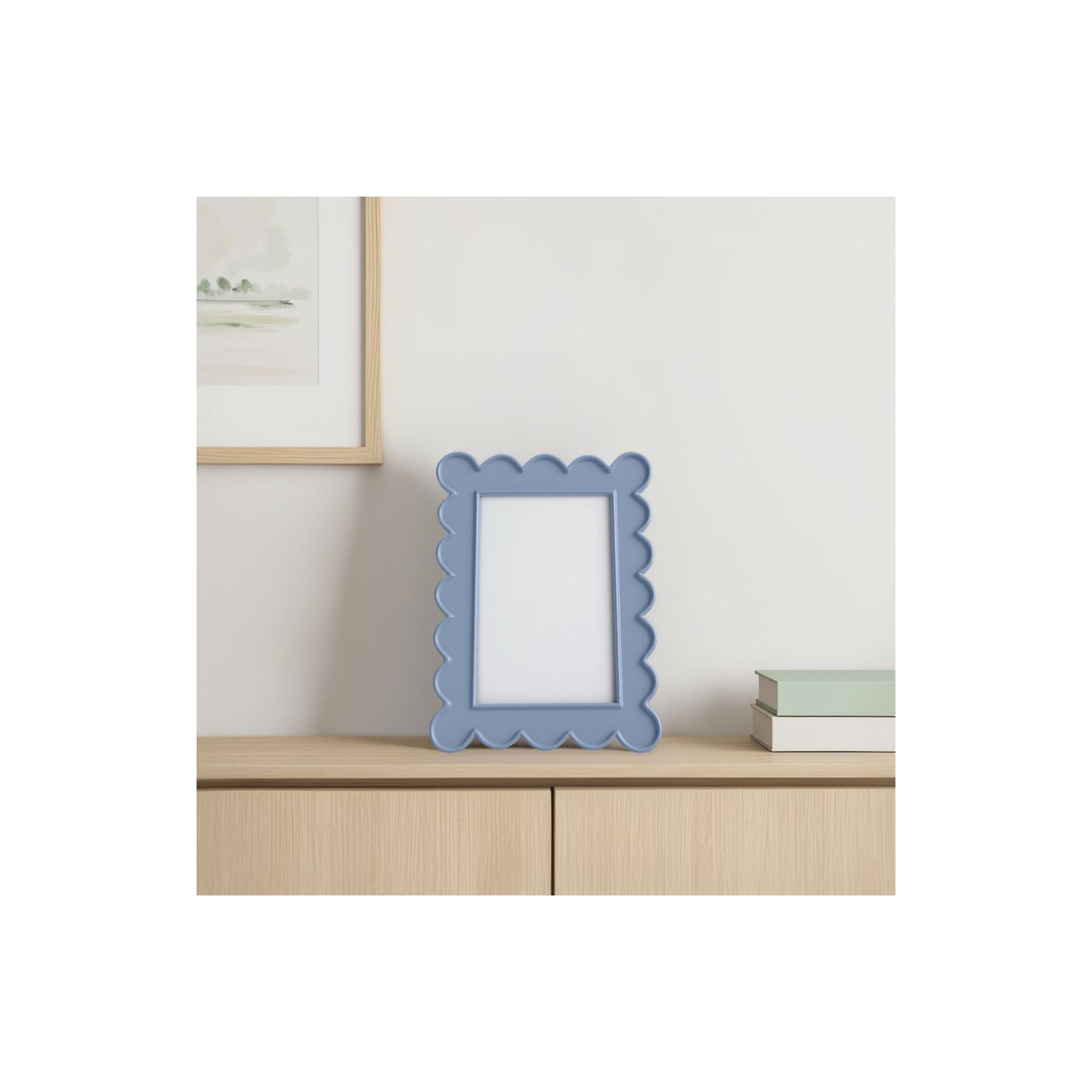Elegant Polyresin Glass Frame, 4" W x 6" H