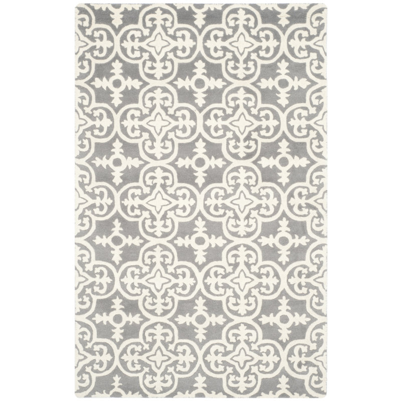 Chatham Hand Tufted Wool Geometric Rug, Rectangle 6' x 9'