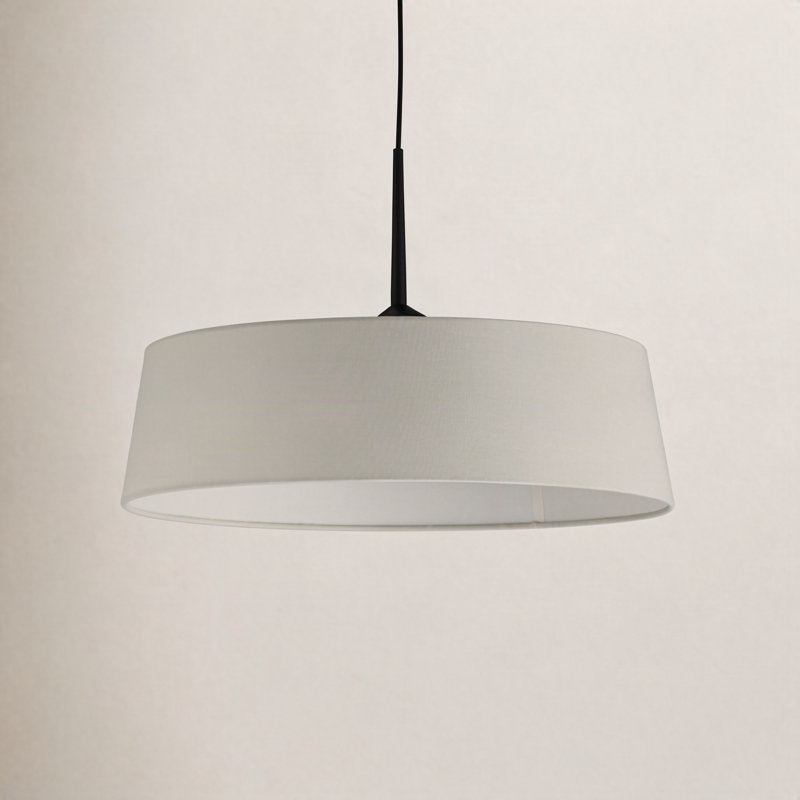 Melva 1 - Light LED Single Pendant, 13.75" H x 21.25" W x 21.25" D, Natural Aged Brass
