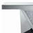 47.25'' Glass Top Console Table