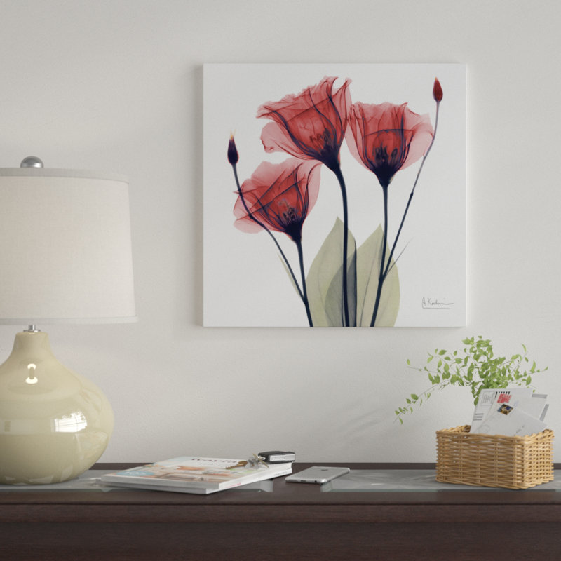 «Gentian Faith», reproduction d'impression sur toile, H 12 po x l 12 po x P 0,75 po, Toile tendue, Pas de tapis