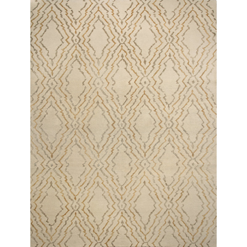 Geometric Area Rug, Rectangle 6' x 9'