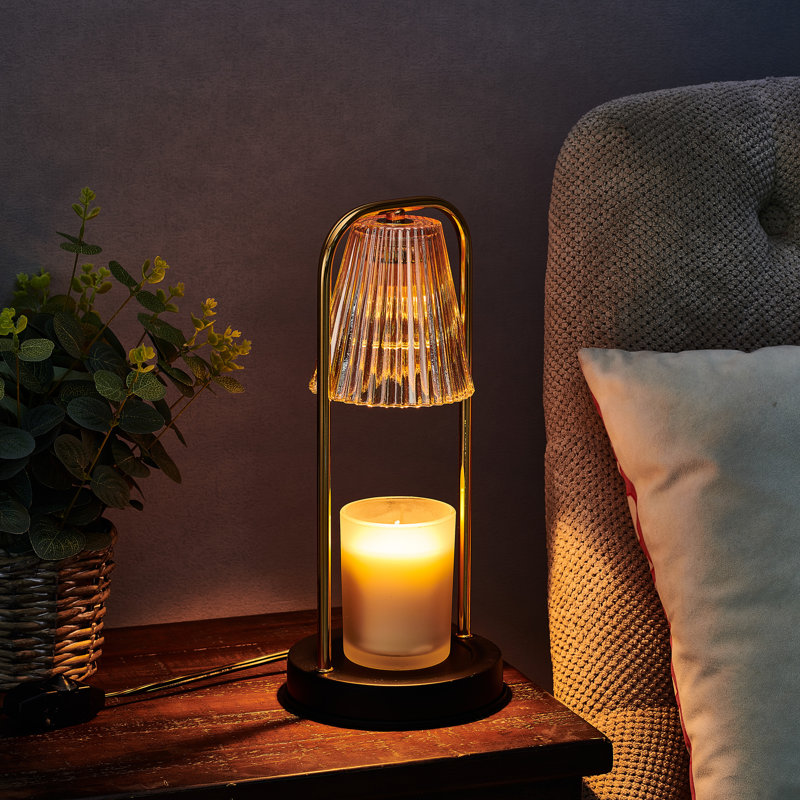 13.8 in. Electric Tabletop Candle Warmer Lamp