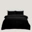 luxury Microfiber Satin Stripe Duvet cover set with 2 pillow cases -118831589-118831587