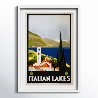 Italy Vintage Poster Print
