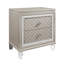 Table de chevet Cross Glam Champagne