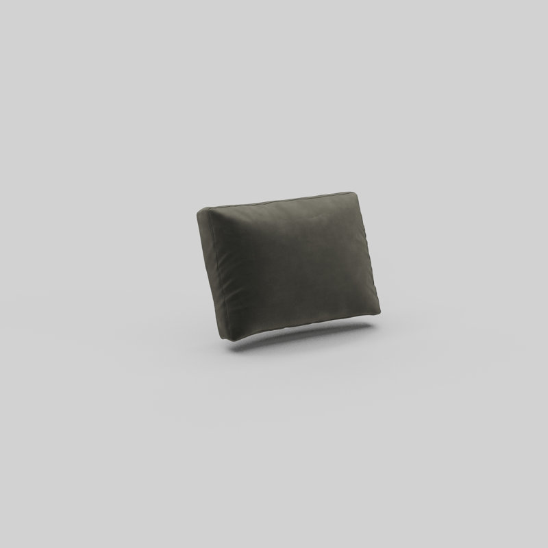 Single back pillow