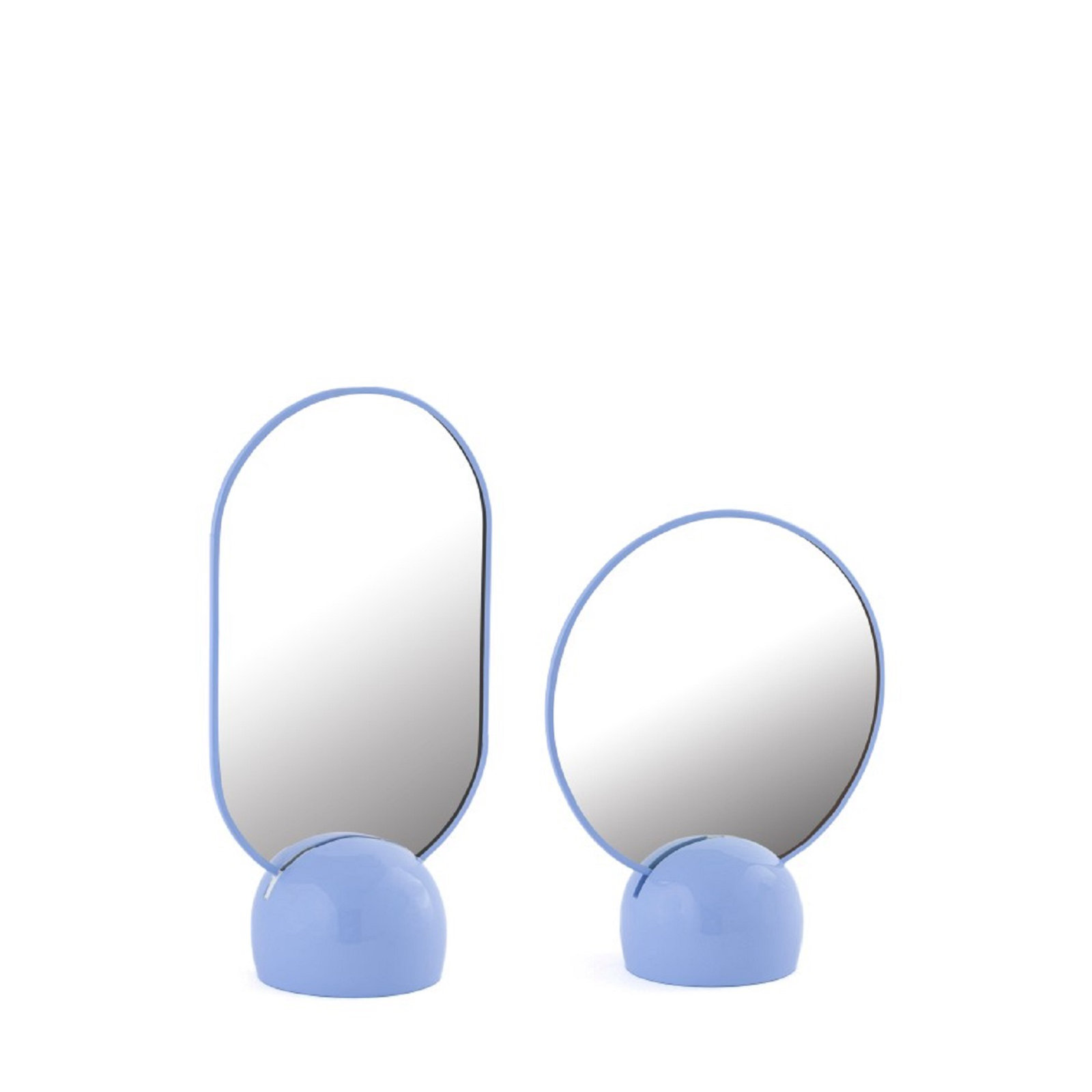 Mirror W/Metal Base