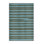 Machine Washable Horizontal Stripes Gray Area Rug