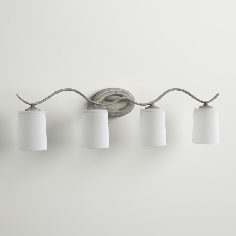Inspire 4 - Light Dimmable Vanity Light, Brushed Nickel