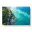 Lake View In Switzerland In Abstract - Wrapped Canvas-55312156