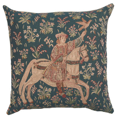Medieval Cotton Blend Pillow Cover
