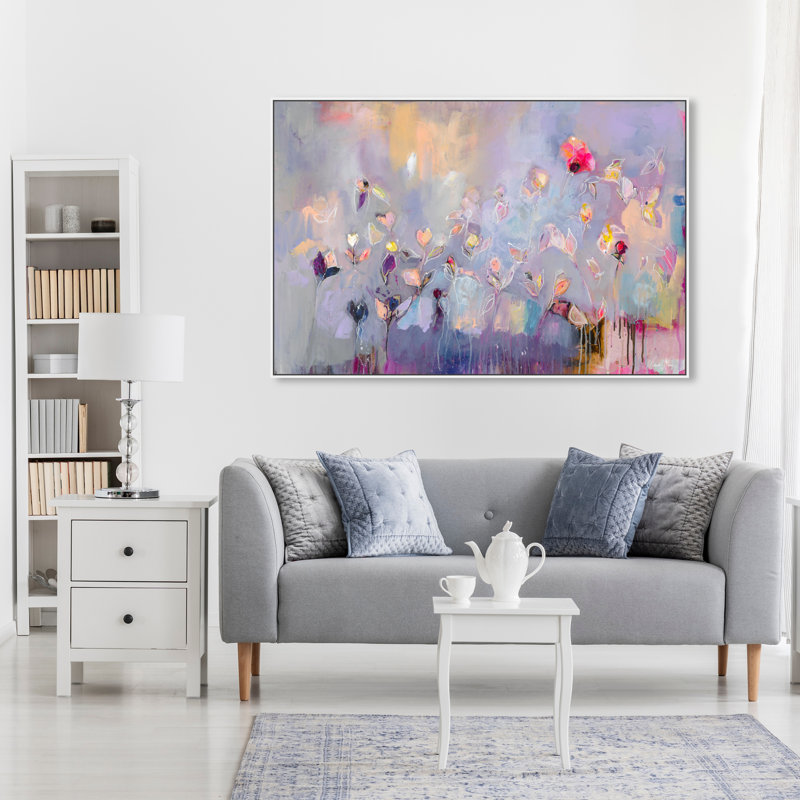 Infiniment divin par Michaela Nessim - impression sur toile tendue, Cadre blanc, H 20 po x l 30 po