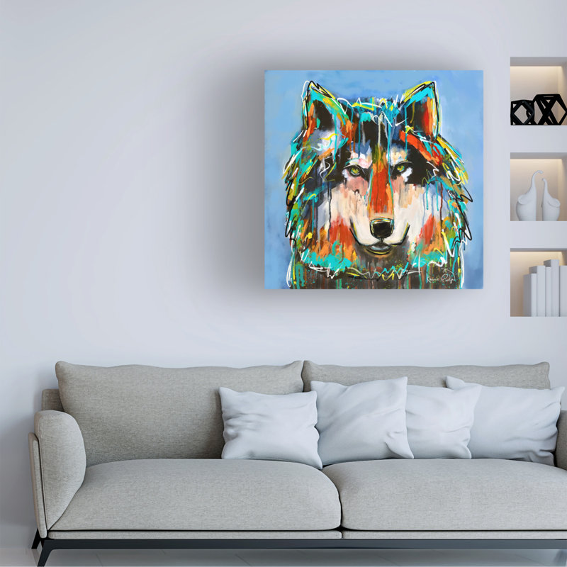 Art sur toile Karrie Evenson, H 14 po x l 14 po