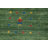 Striped Green Gabbeh Oriental Area Rug 8
