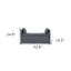 Ramvir 53" Paisley Linen Upholstered Bench-1696246673