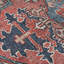 Machine Washable Red Traditional Tribal Patterned Distressed Living Room Area Rug-87111122