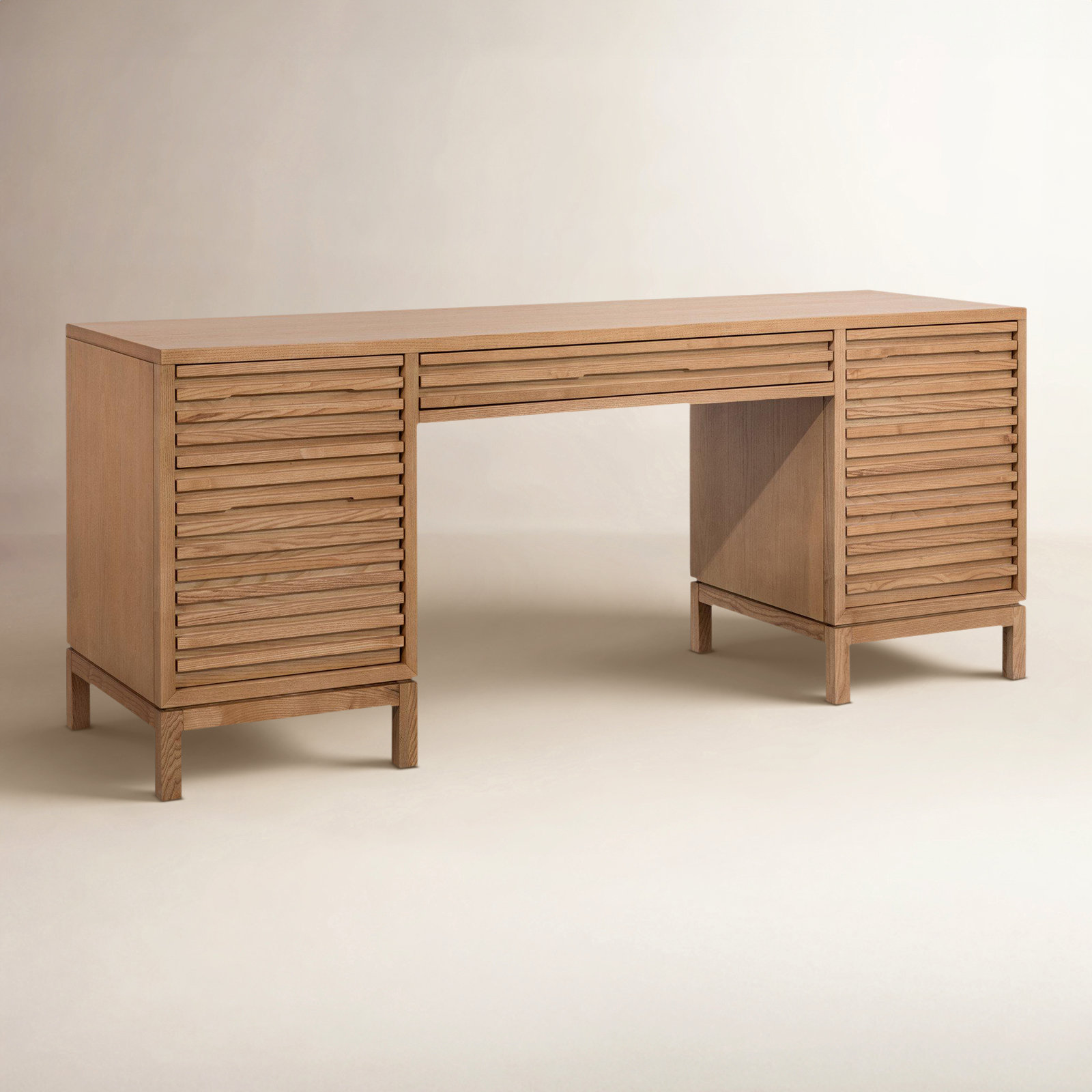 Finnian 72 " Computer Desk, Tan
