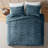 Wonderful Velvet & Flannel Quilt Set, Diamond Quilting Lightweight Comforter with Pillow Shams, Holiday Gift-1994752473-1924908484
