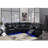 Black leather seats