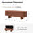 Cheryl Modern 57”W Boucle Simple Assemble Flip Top Storage Bench with Solid Wood Frame-113387741