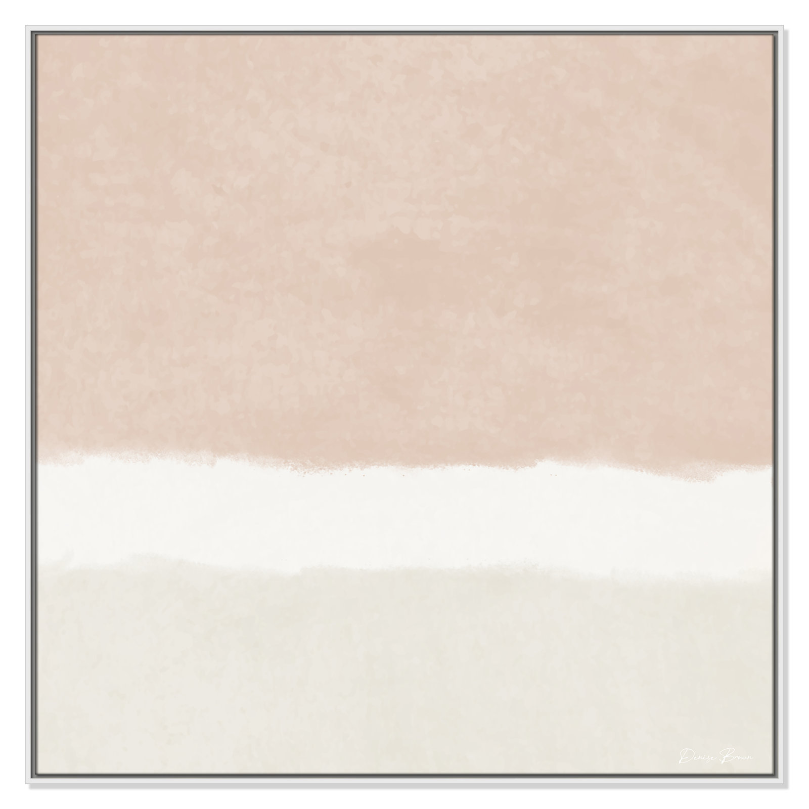 Willadeene "Slate 2" Print, 46.5" H x 46.5" W, White Framed