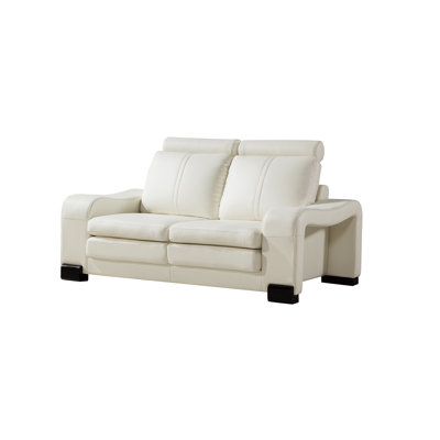 Vierra 65'' Faux Leather Loveseat