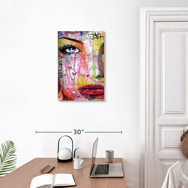 Leisha Finders Keepers, 24" H x 16" W