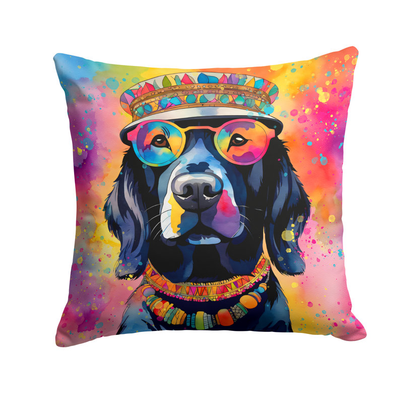 Coussin décoratif intérieur / extérieur en polyester Autre / Sans motif, 18 po x 18 po
