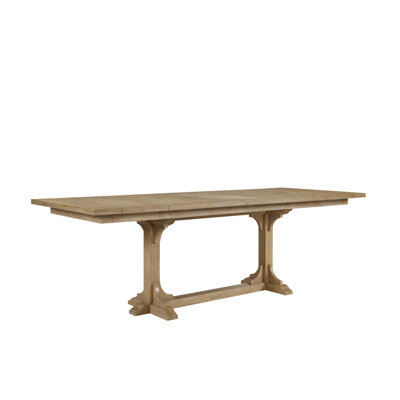 Counter Height Trestle Table - Cashew