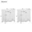 Meuble-lavabo double 60 po avec rangement-937705095