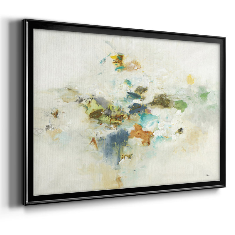 «Whimsy of One-Encadré», toile tendue avec châssis, Noir, H 14 po x l 20 po x P 1,5 po