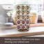 30 compartiments de rangement pour le café