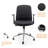 Mid-back Swivel Office Chair With Armrest