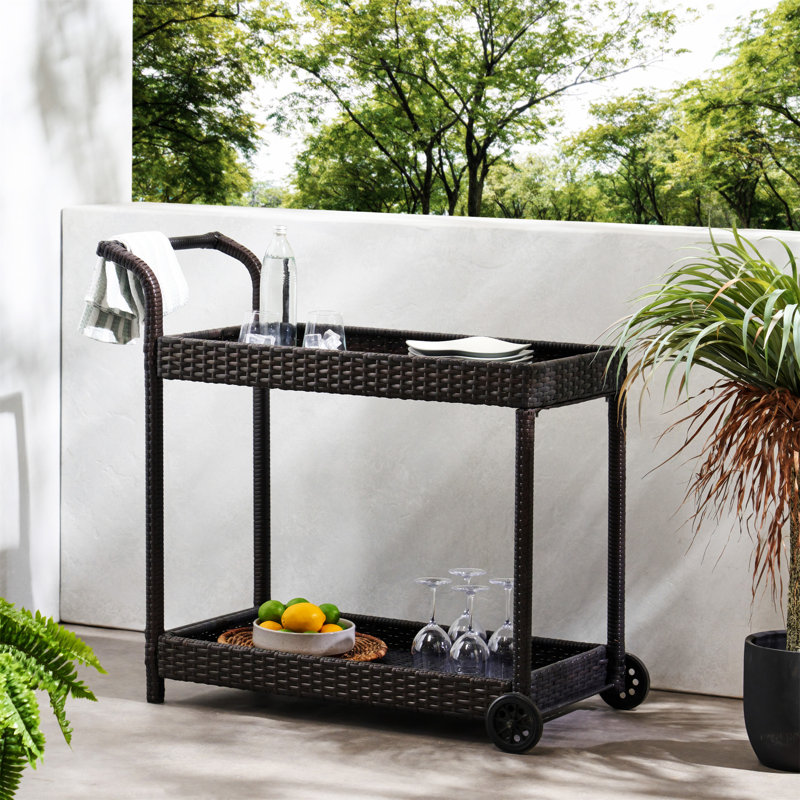 Chariot-bar Savona (tabouret non inclus)