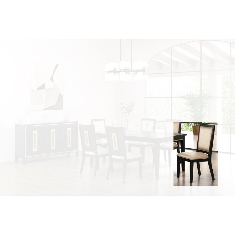 Chaise d'appoint Montiera (ensemble de 2)