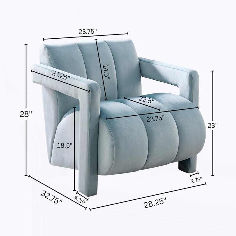 Fauteuil Contemporary, Blue