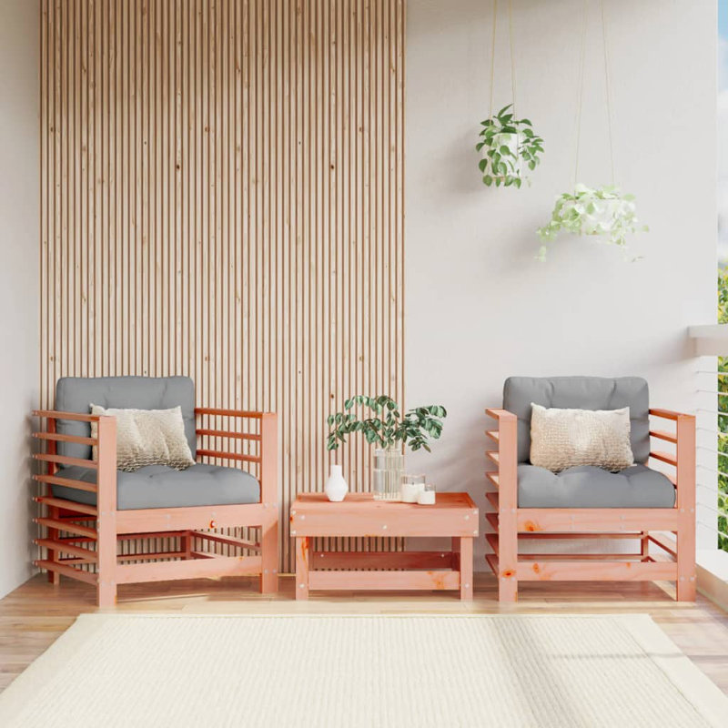 Andrielle Outdoor Lounge Chair, Natural
