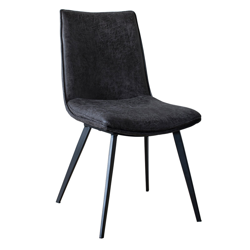 Catana 46cm H Upholstered Side Chair, Grey