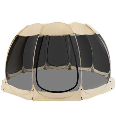 Screen House Tent Pop-Up, Portable Screen Room Canopy Instant Screen Tent with Carry Bag