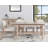 Coleson Oak Solid Wood Base Dining Table