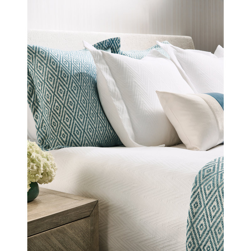 Veranda Euro Pillow Cover, Harbor