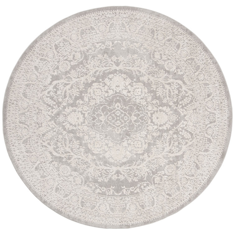Calidia Power Loom Light Gray/Cream Rug